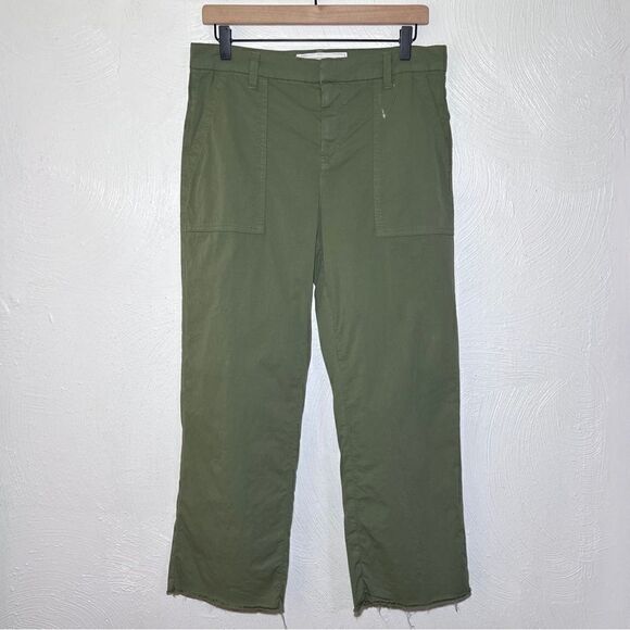 Frank & Eileen Blackstone Utility Pant in Army - Picture 3 of 7
